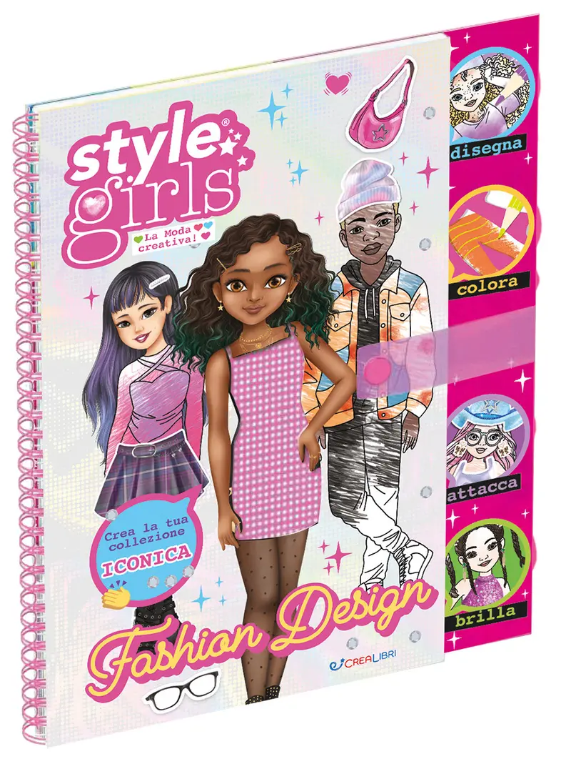 Fashion design. Style girls