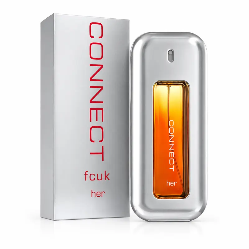 FCUK Connect Her Profumo Donna 100ml Natural Spray Eau de Toilette