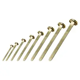 Fermacampioni ottonati n.10 mm.51 100 pz.