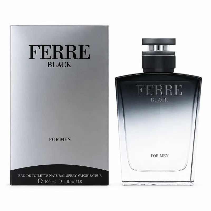 Ferré Black Eau de Toilette Spray Profumo Uomo 100 ml