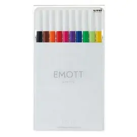 Fineliner Emott Pen 0,4 mm Set 10 col. Variante