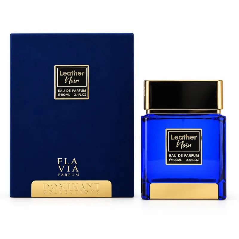 Flavia Leather Noir Eau de Parfum Spray 100 ml Profumo Uomo