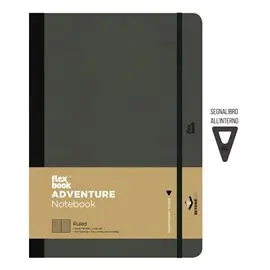 Flexbook Adventure 85 gr. 192 pag. 13x21 Puntini Off Black 21.00077