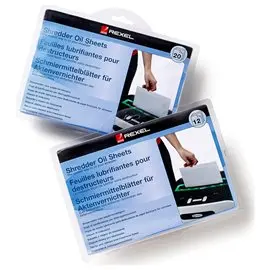 Fogli Lubrificanti per distruggid, 20 fg.