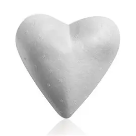 Forme Polistirolo 1 Cuore 7 cm. 22 pz.