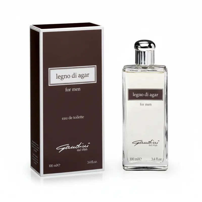 Gandini Legno di Agar Eau de Toilette For Men 100ml Profumo Uomo