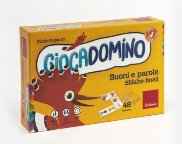Giocadomino - Suoni e parole - Sillabe finali