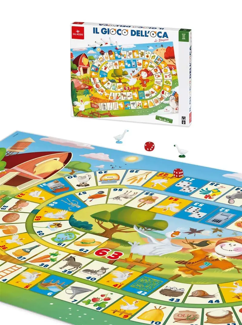 Gioco dell oca le stagioni gioco di societa