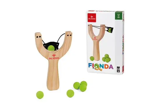 gioco fionda in legno giocattolo