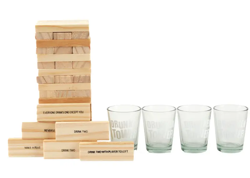 Gioco Jenga Alcolico