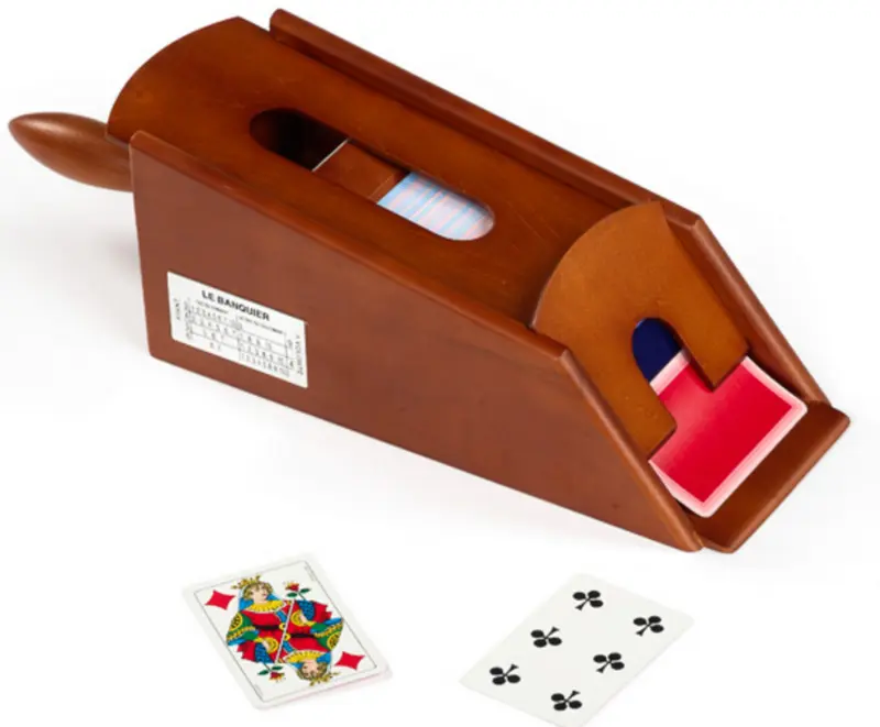 Gioco Sabot in Legno tinta Mogano per Baccara