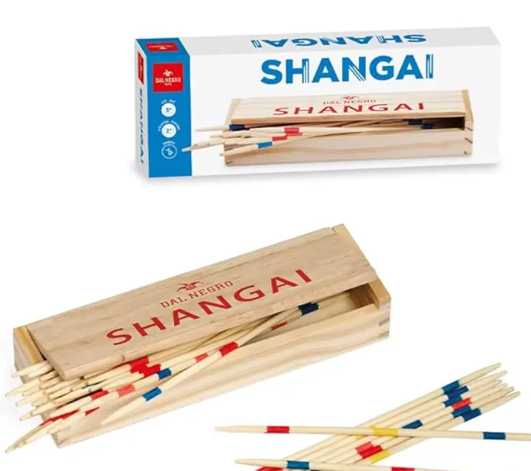 Gioco Shangai con scatola in legno da 18,5cm (Dal Negro)