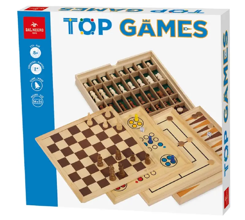 Gioco Top Games in legno 36x36cm