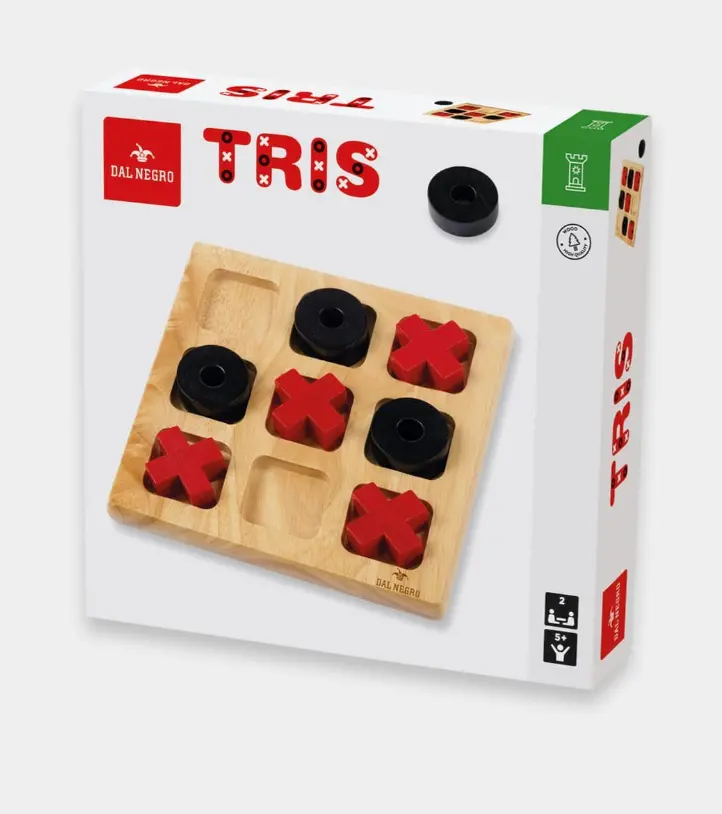 Gioco Tris In Legno