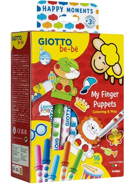Giotto be-be happy moments my finger puppets