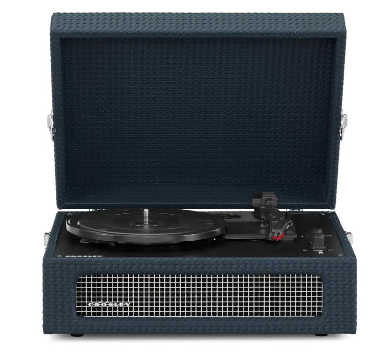 Giradischi Bluetooth Voyager Blue Navy 33/45/78 giri