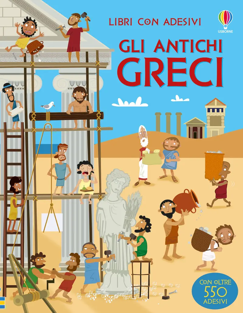 Gli antichi Greci. con adesivi