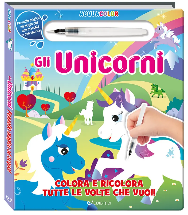 Gli unicorni. Acquacolor