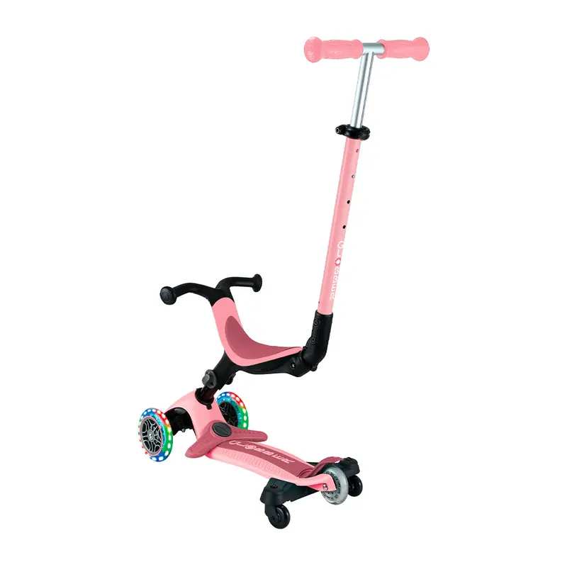 Globber - GoUp Active Lights 360° - Deep Pastel Pink