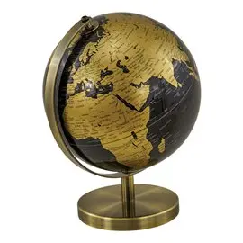 Globo Mini Blue/Gold Con Base Cm.10,6 1215013