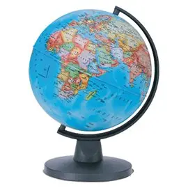 Globo Tecnodidattica Mini Politico 16 cm.