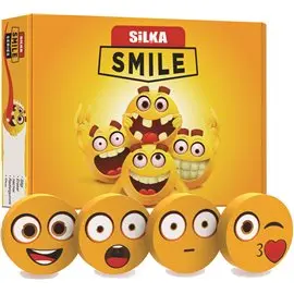 Gomme Silka TPR Smile Silgi 36 pz. ART.52