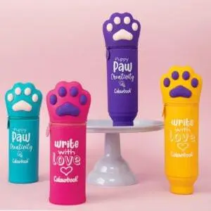 Goommy Paw Astuccio Portapenne Silicone Morbido 20x8,5x6 cm