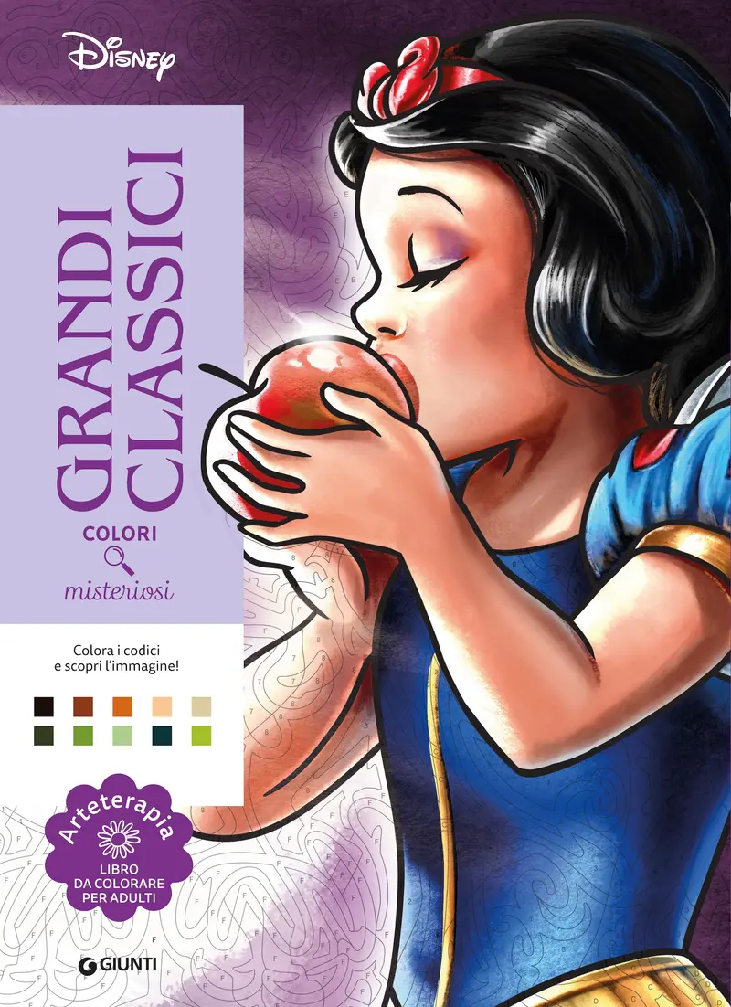 Grandi Classici Colori Misteriosi. Arteterapia Libro da colorare per adulti