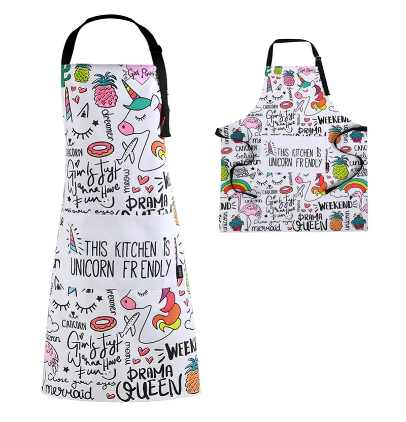 Grembiule da cucina idrorepellente UNICORN