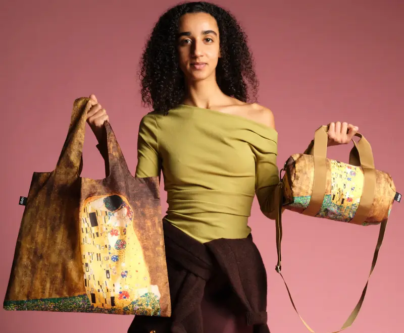 GUSTAV KLIMT The Kiss Recycled Bag - Loqi®