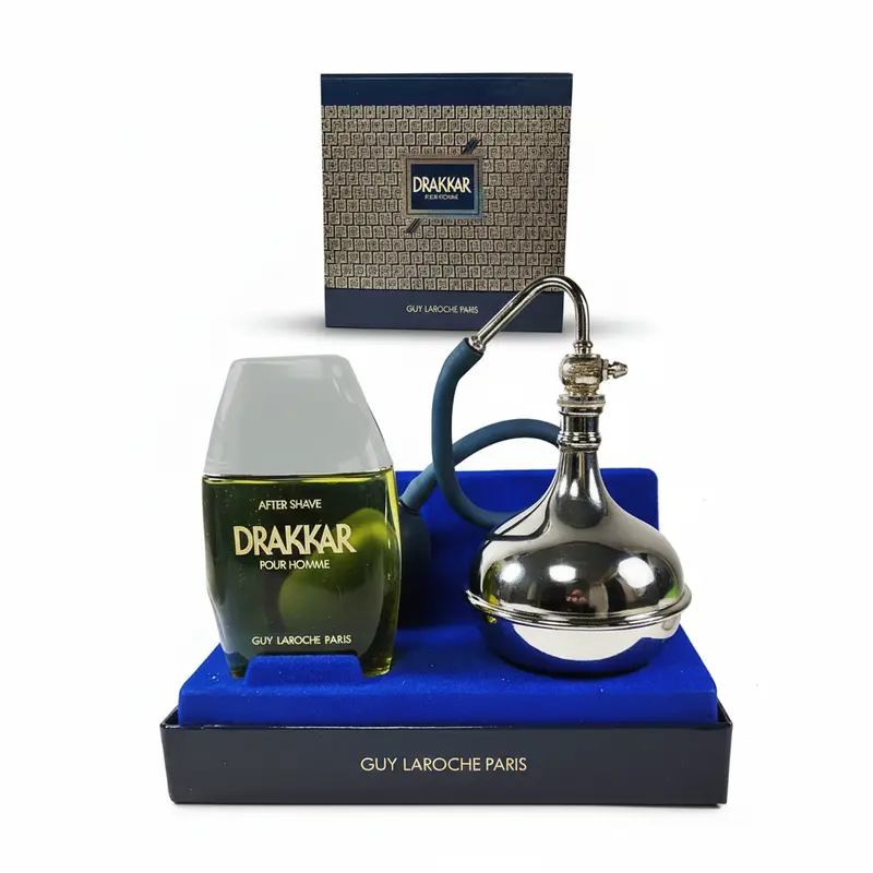Guy Laroche Drakkar Pour Homme Confezione Vintage – After Shave + Atomizzatore Profumo Uomo