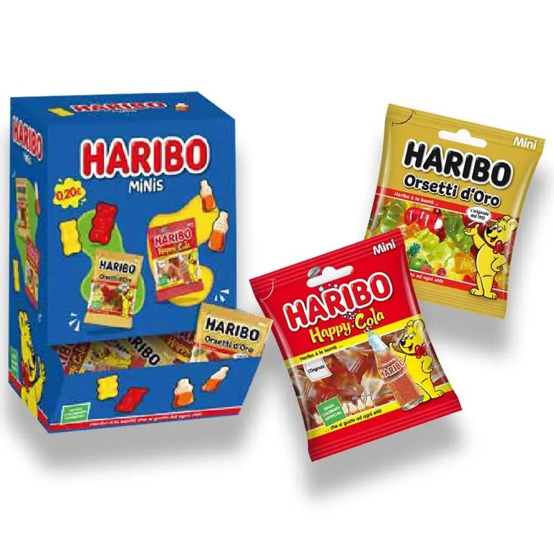 HARIBO EXPO MINIS 12 gr PEZZI 170 - Conf da 1