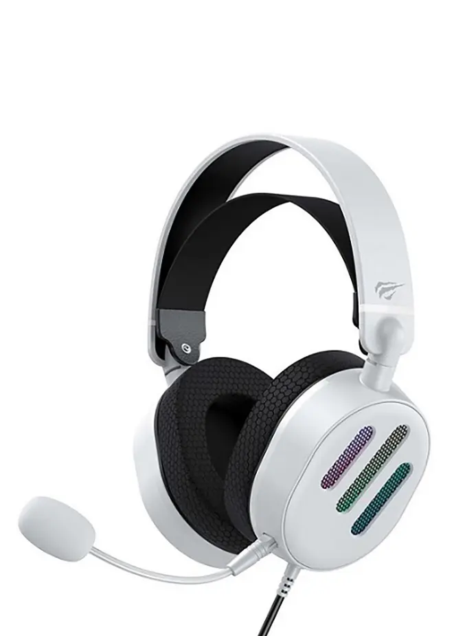 Havit cuffie gaming con rgb pieghevole a 90