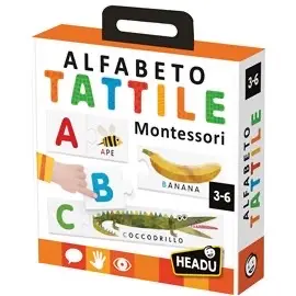 Headu 26 Alfabeto Tattile Montessori