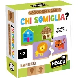Headu 26 Wooden Game Chi Somiglia
