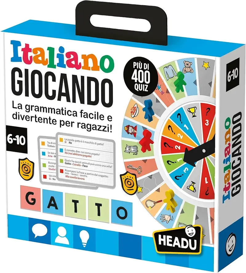 HEADU - Italiano Giocando - La Grammatica Facile E Divertente Per Ragazzi!