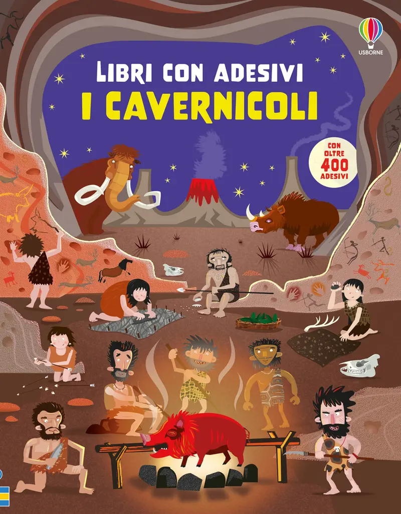 I cavernicoli. Con adesivi