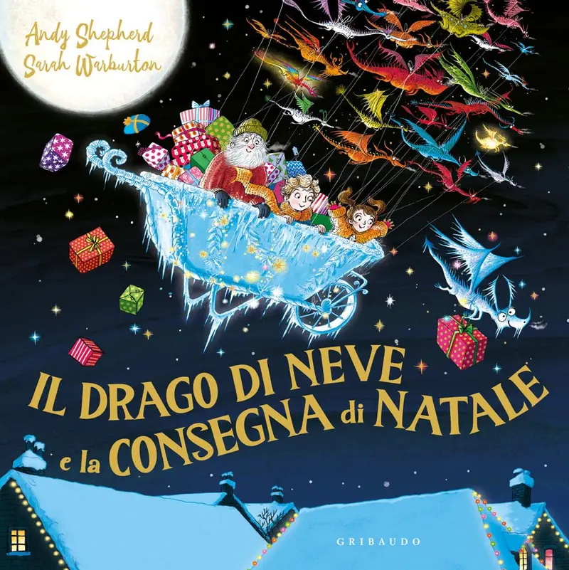 Il drago di neve e la consegna di Natale