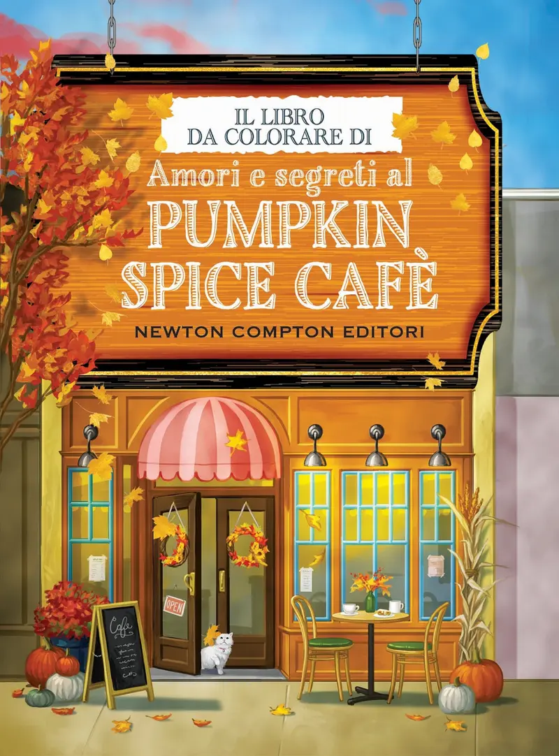 Il libro da colorare di Amori e segreti al Pumpkin Spice Cafè