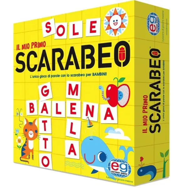 Il mio primo scarabeo gioco in societa