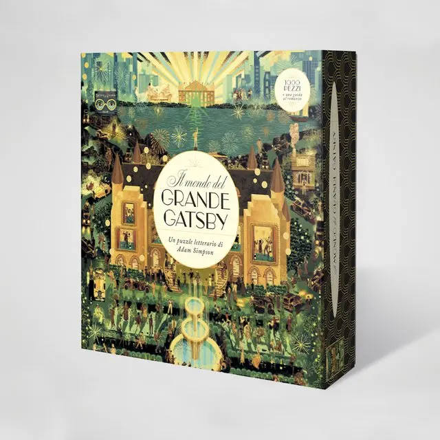 Il mondo del Grande Gatsby - Puzzle 1000 pezzi