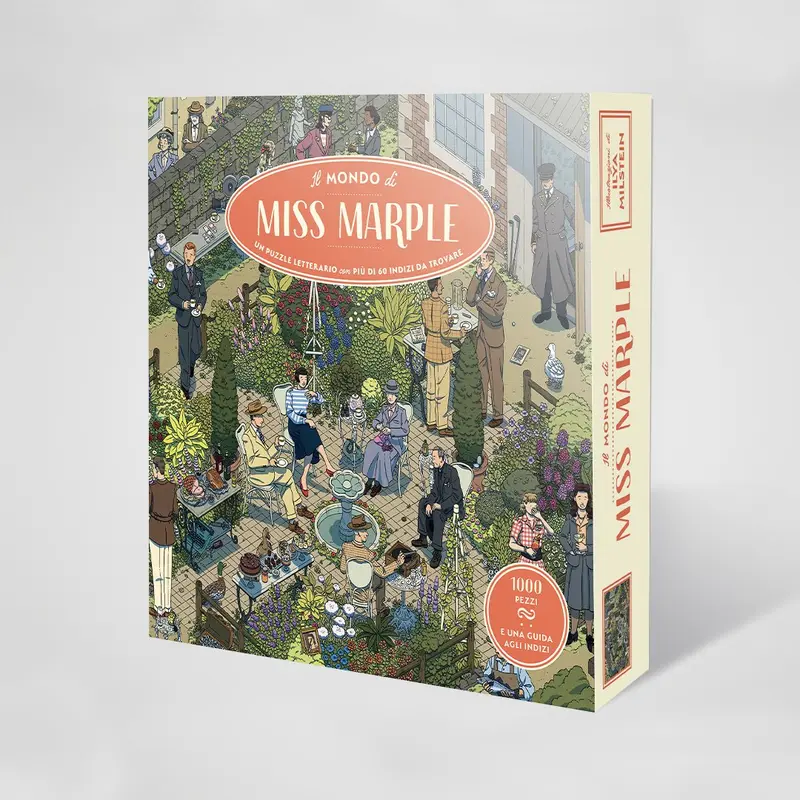 Il mondo di Miss Marple - Puzzle 1000 pezzi