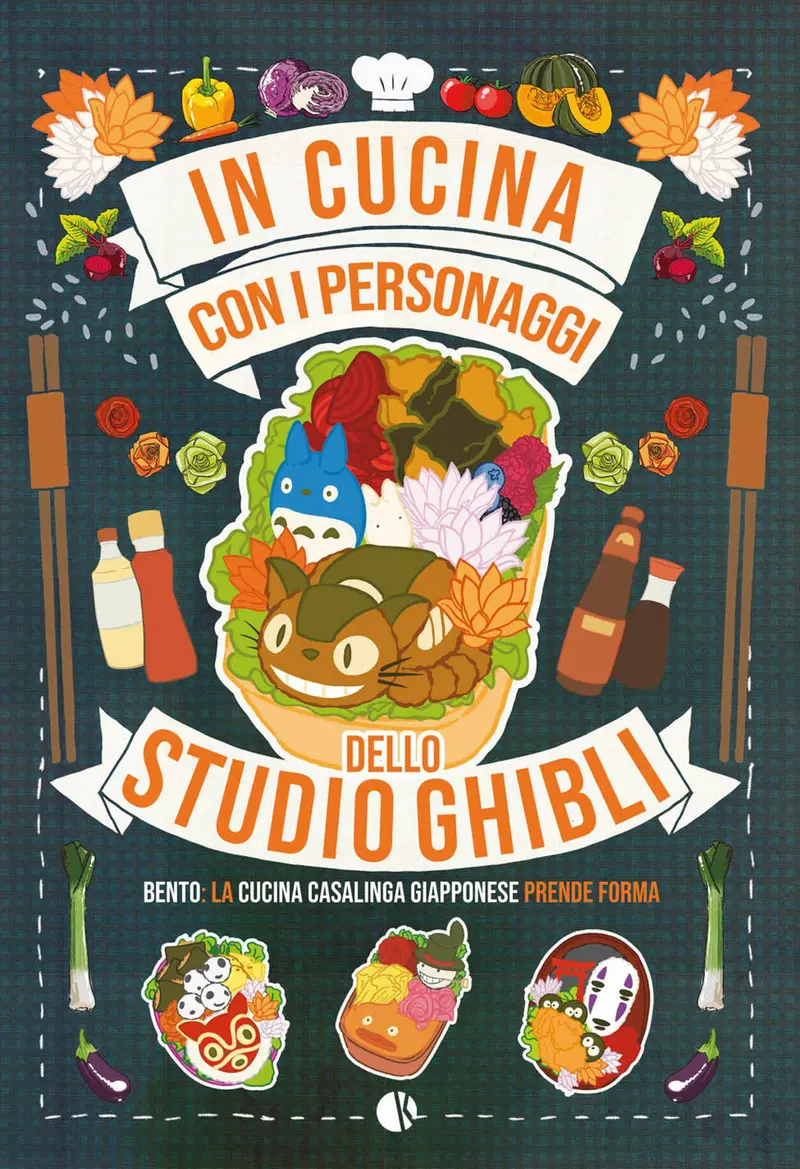 In cucina con i personaggi dello studio Ghibli. Bento