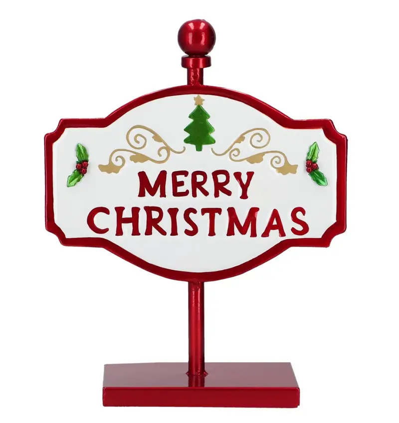 Insegna Natalizia Merry Christmas