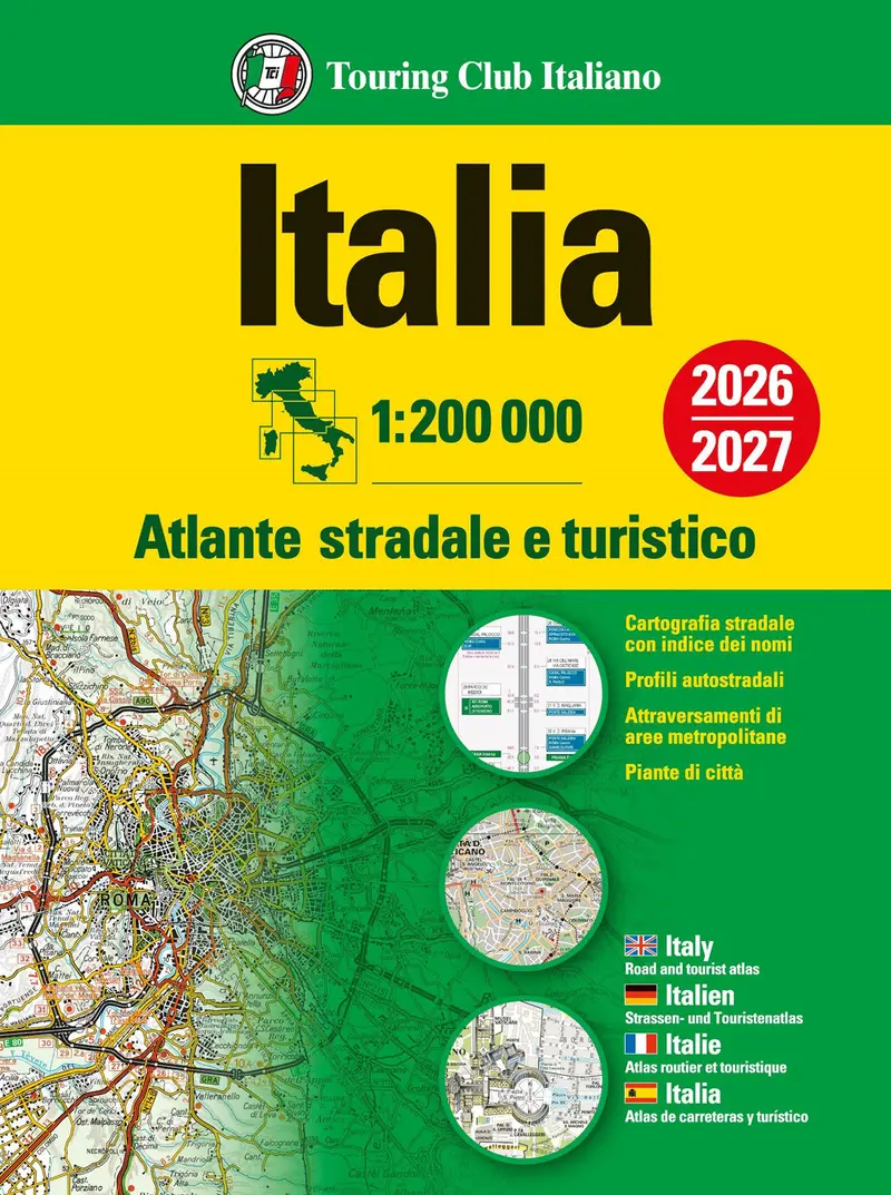 Italia. Atlante stradale e turistico. 1