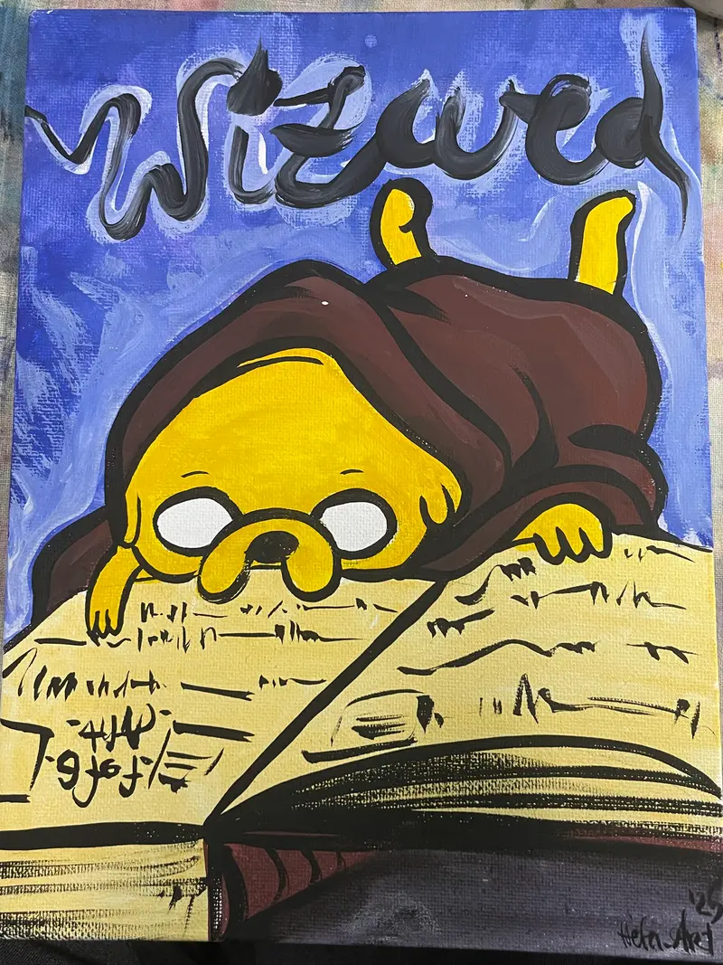 Jake the Wizard - Canvas