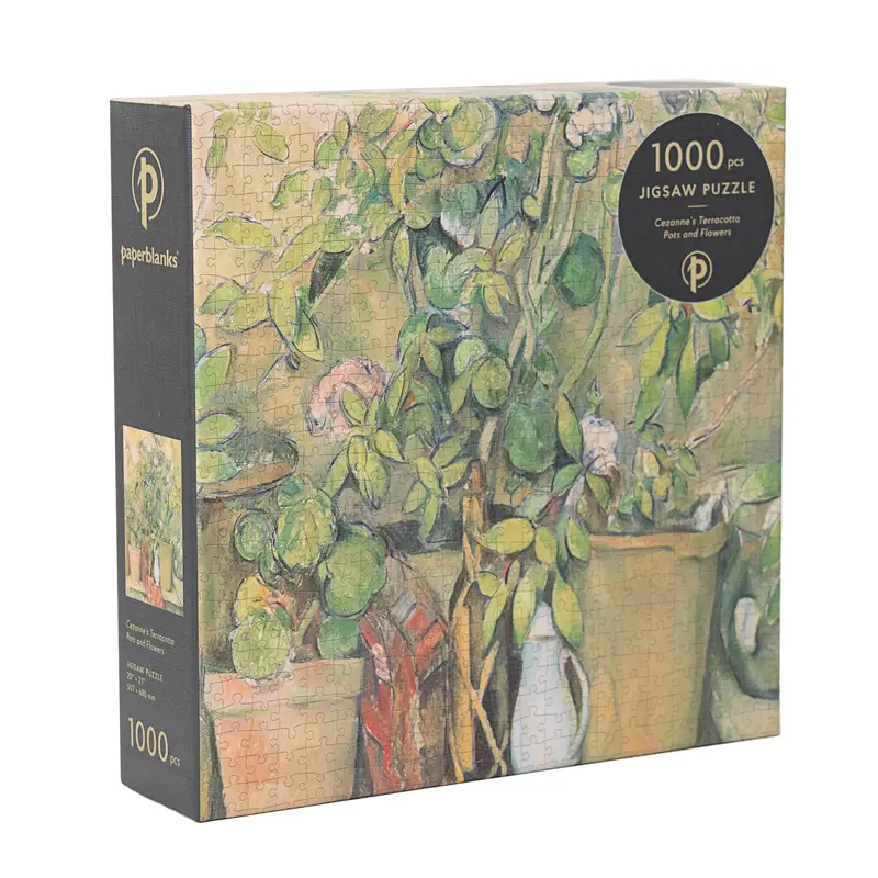 Jigsaw Puzzle 1000 pezzi - Cezanne’s Terracotta Pots and Flowers