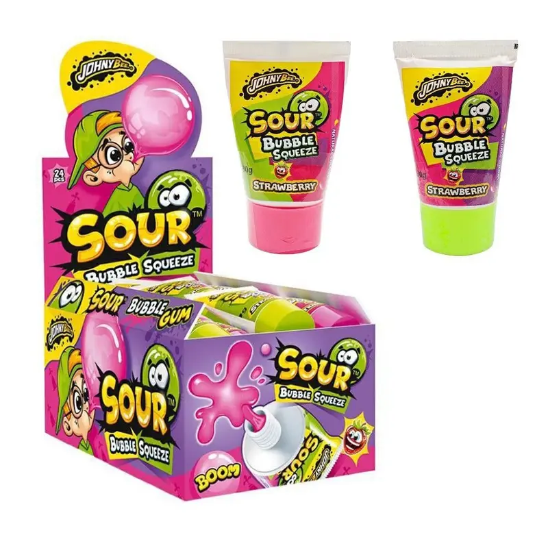 JOYGUM BUBBLE GUM SQUEEZE 30gr. - Conf da 24