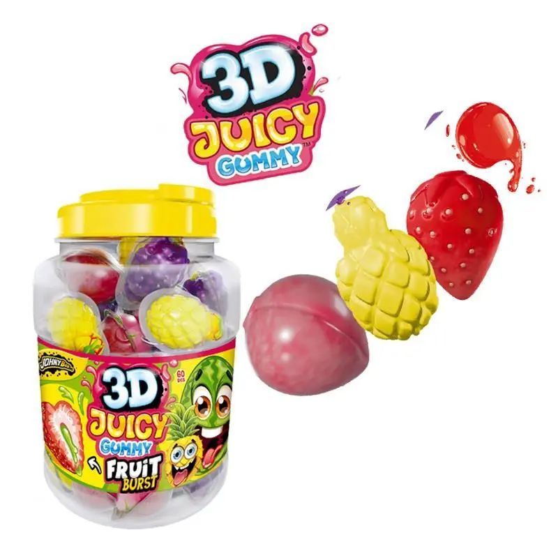 JOYGUM JOHNY BEE 3D JUICY GUMMY FRUIT 18gr. - Conf da 60