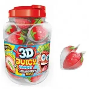 JOYGUM JOHNY BEE 3D JUICY STRAWBERRY 18gr. - Conf da 60